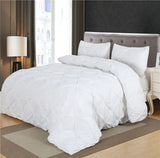 Luxury Duvet Cover Set Pinch Pleat
