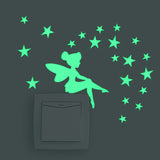 New Luminous Cartoon Switch Sticker Wall