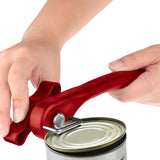 Household kitchen Tools Easy Manual Metal Can Opener Professional Effortless Stainless Steel Openers with Turn Knob