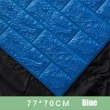 70x77cm PE Foam 3D Wall Stickers Safty Home Decor Wallpaper DIY Wall Decor Brick Living Room Kids Bedroom Decorative Sticker