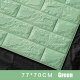 70x77cm PE Foam 3D Wall Stickers Safty Home Decor Wallpaper DIY Wall Decor Brick Living Room Kids Bedroom Decorative Sticker