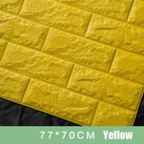 70x77cm PE Foam 3D Wall Stickers Safty Home Decor Wallpaper DIY Wall Decor Brick Living Room Kids Bedroom Decorative Sticker