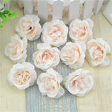 Mini Artificial Flowers Silk Roses Heads
