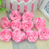 Mini Artificial Flowers Silk Roses Heads