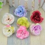 Mini Artificial Flowers Silk Roses Heads