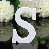 English Letters Wooden Wood Alphabet Word Free Standing
