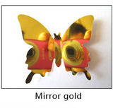 Mirror Sliver 3D Butterfly Wall Stickers