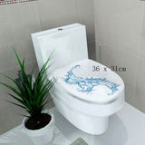 sticker wc toilet cover