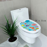 sticker wc toilet cover