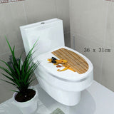 sticker wc toilet cover