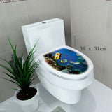 sticker wc toilet cover