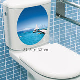 sticker wc toilet cover