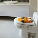 sticker wc toilet cover