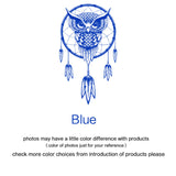 Indian Dream Catcher Decor Wall sticker Owl