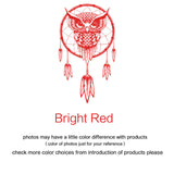 Indian Dream Catcher Decor Wall sticker Owl