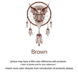 Indian Dream Catcher Decor Wall sticker Owl