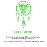 Indian Dream Catcher Decor Wall sticker Owl