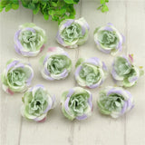 Mini Artificial Flowers Silk Roses Heads