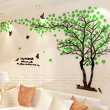 tree crystal wall stickers