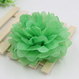 Diy Multi Colour 4" 6" 8" mixed Sizes 15pcs Paper Flowers Ball Wedding Home Birthday Party Car Decoration Tissue Paper Pom Poms