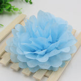 Diy Multi Colour 4" 6" 8" mixed Sizes 15pcs Paper Flowers Ball Wedding Home Birthday Party Car Decoration Tissue Paper Pom Poms