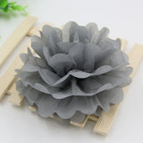 Diy Multi Colour 4" 6" 8" mixed Sizes 15pcs Paper Flowers Ball Wedding Home Birthday Party Car Decoration Tissue Paper Pom Poms