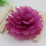 Diy Multi Colour 4" 6" 8" mixed Sizes 15pcs Paper Flowers Ball Wedding Home Birthday Party Car Decoration Tissue Paper Pom Poms