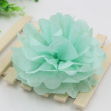 Diy Multi Colour 4" 6" 8" mixed Sizes 15pcs Paper Flowers Ball Wedding Home Birthday Party Car Decoration Tissue Paper Pom Poms