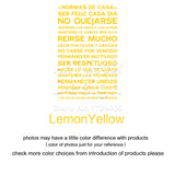 Spanish Version NORMAS DE CASA House Rules Wall Sticker