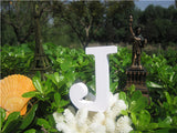8cm  free Standing Artificial wood wooden white Letter for decorations Wedding Decorations Home Decorations Brithday Gift