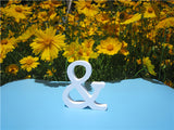 8cm  free Standing Artificial wood wooden white Letter for decorations Wedding Decorations Home Decorations Brithday Gift