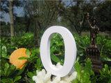 8cm  free Standing Artificial wood wooden white Letter for decorations Wedding Decorations Home Decorations Brithday Gift
