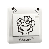 6 Kinds Cute Cartoon Switch sticker