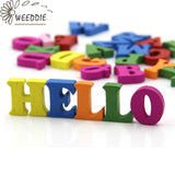 WEEDDIE 100pcs Home Decoration Wood Wooden Letter Alphabet Word Free Standing Scrapbooking Carft for decoration Diy