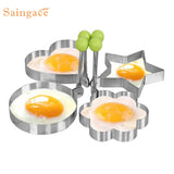 Stainless Steel Fried Egg Shaper egg Pancake Ring Mould Mold Kitchen Cooking Tools Stainless Steel DROP SHIP