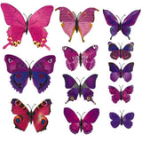 3D Magnet Butterfly Wall Stickers Butterflies Decors