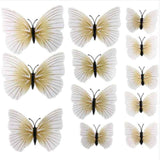 3D Magnet Butterfly Wall Stickers Butterflies Decors