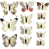 3D Magnet Butterfly Wall Stickers Butterflies Decors
