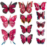 3D Magnet Butterfly Wall Stickers Butterflies Decors