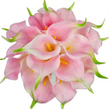 Luyue 31pcsTulip Artificial Flower PU artificial bouquet Real touch flowers For Home Wedding decorative flowers & wreaths