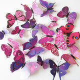 Butterfly Decals 3D Wall Stickers Home