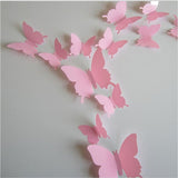 Butterfly Decals 3D Wall Stickers Home