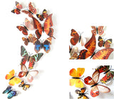 Butterfly Decals 3D Wall Stickers Home