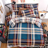 Valanorean Home Bedding Sets Lemon stripes