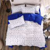 Valanorean Home Bedding Sets Lemon stripes