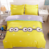 Valanorean Home Bedding Sets Lemon stripes