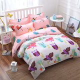 Valanorean Home Bedding Sets Lemon stripes