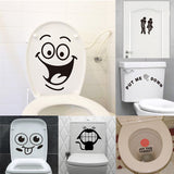 big mouth toilet stickers wall decorations