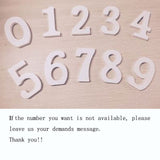 English Letters Wood Crafts Figurines DIY Home Decors for Romantic Wedding Festivals Birthday Party Decorative Crafts Miniatures