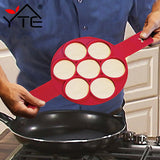 Pancake Maker Nonstick Cooking Tool Egg Ring Maker Pancakes Cheese Egg Cooker Pan Flip Eggs Mold Kitchen Baking Accessories